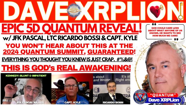 Dave XRPLion Mindblowing JFK Pascal Bossi Capt Kyle 5D Interview Must Watch Trump News