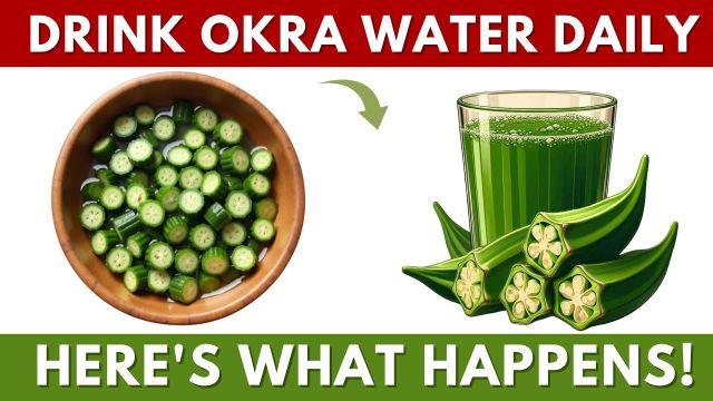 Drink Okra Water Everday And This Will Happen to You – Soaked Okra Water Benefits☘️🚑