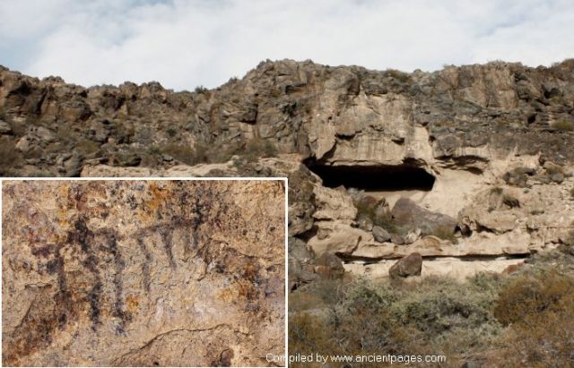 Puzzling Comb Drawing In Huenul Cave May Be The Oldest Rock Art In   Combdrawinghuenulcavefeat 