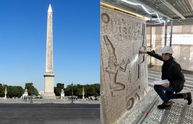 Crypto-Hieroglyphs Deciphered – Previously Unknown Message Discovered On The Luxor Obelisk In Paris